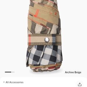 Burberry Plaid Umbrella